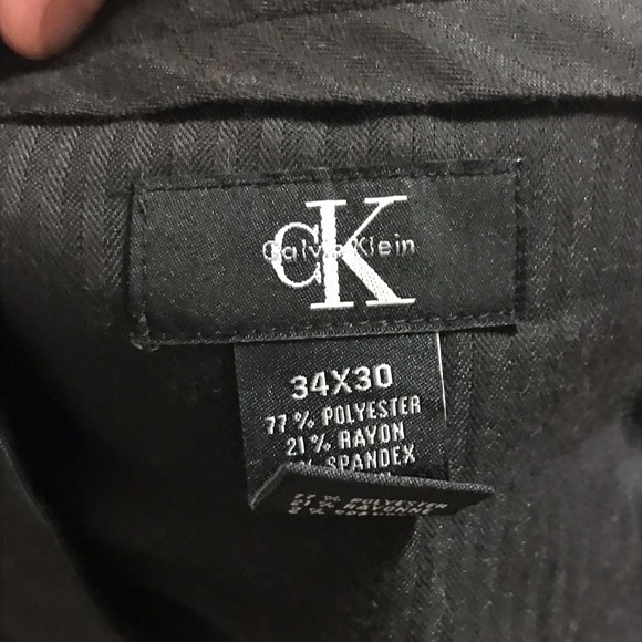 Calvin Klein Black Dress Pants - Picture 2 of 2